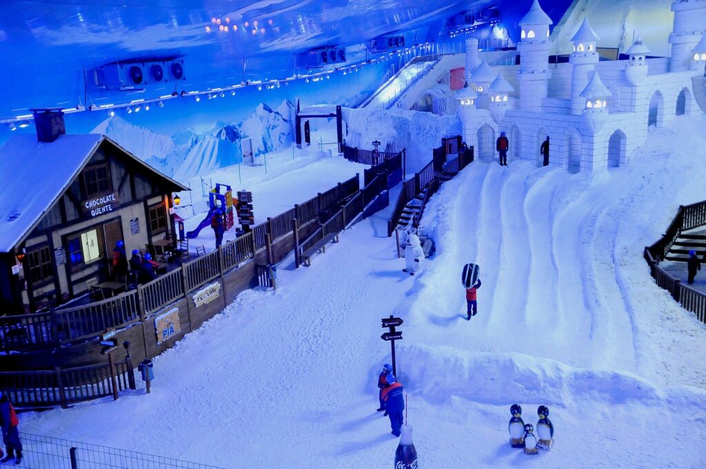 Imagem da snowland em gramado