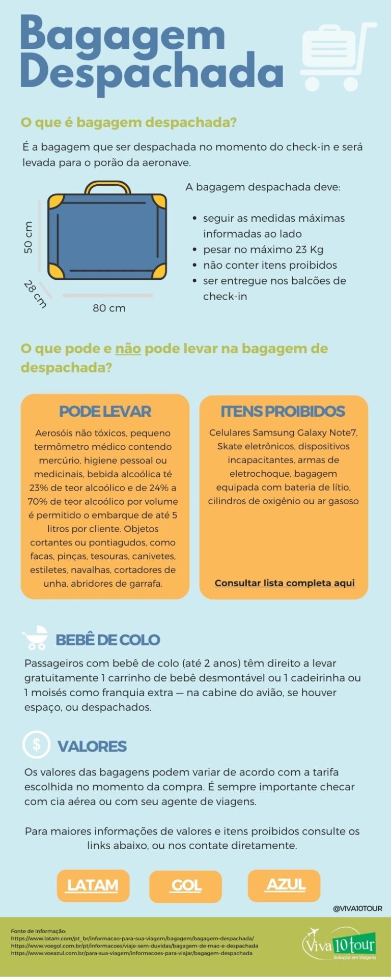 Guia Completo De Bagagem Despachada: Medidas, Peso E Todos Os Detalhes ...